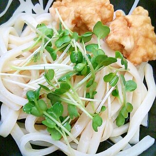 本場讃岐の鶏天のっけ冷やしうどん